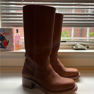 Frye Campus Saddle Leather Boots